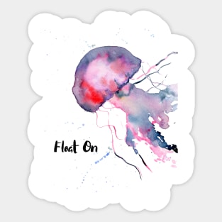 Float on Sticker